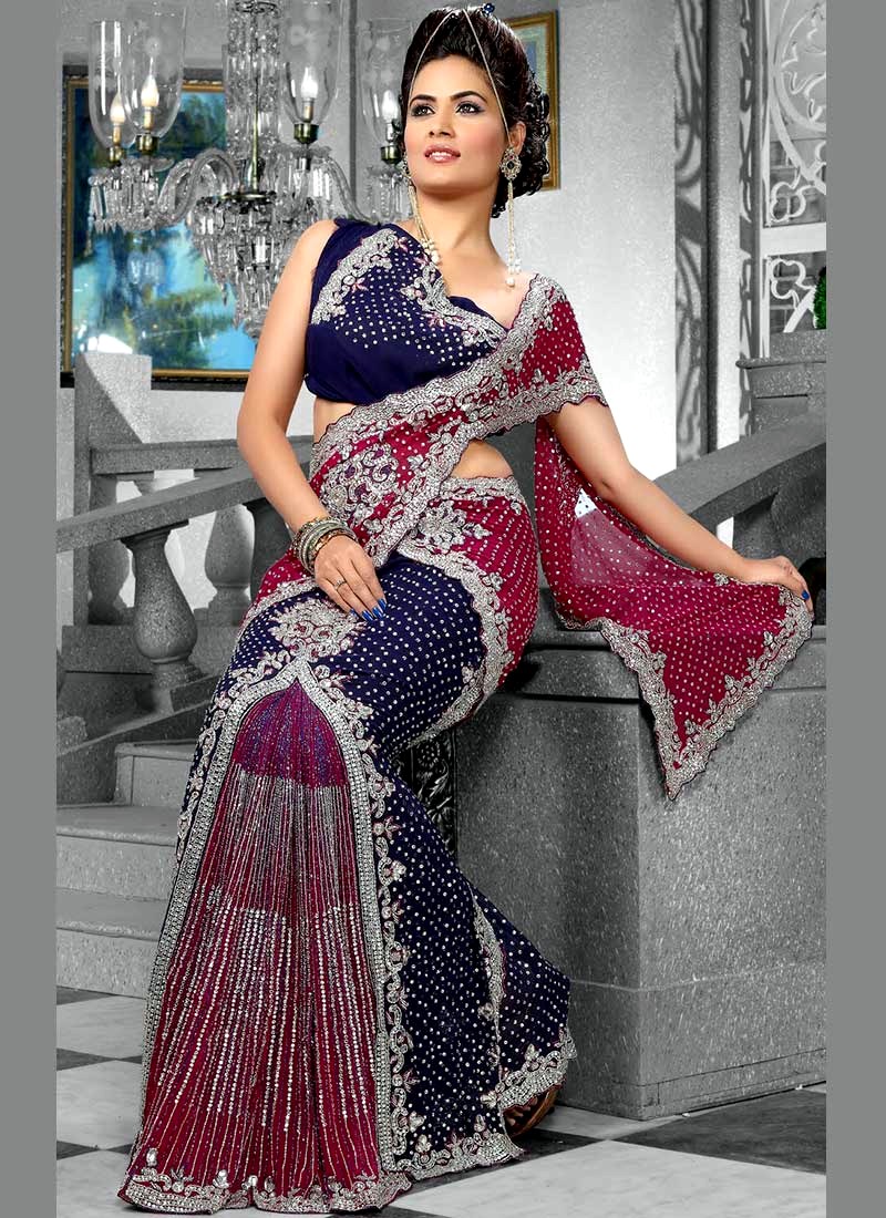 Indian Readymade Saree Designs  Stylish Saree style For 