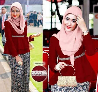 Baju Muslim Brokat Dian Pelangi