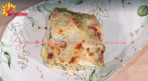 Lasagna bicolore alle erbette ricetta Daniele Persegani