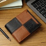 Premium Dual Color Design Man's Wallets