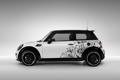 Mini Cooper Car Tribal Airbrush 1