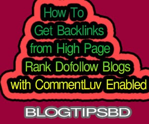 How To Get Backlinks from High Page Rank Dofollow Blogs with CommentLuv Enabled
