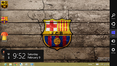 FC Barcelona 2013 Theme For Windows 8