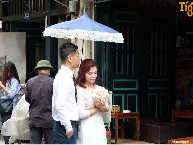 séance photo mariés Hanoi Vietnam