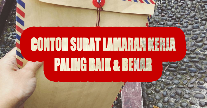 Contoh Lamaran Pekerjaan yang baik dan benar - Longan Malang