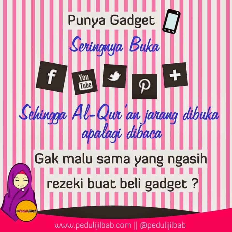 DP BBM Peduli Hijab Syari Gambar Kata Humor