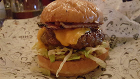 Kevin Bacon cheeseburger at Lucky Chip