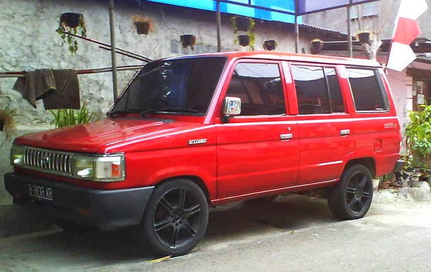 17+ Modifikasi Kijang Super Merah