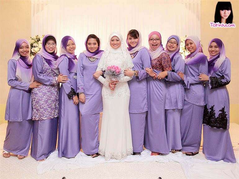 JAHITAN FIZA TEMPAHAN BAJU BRIDESMAID