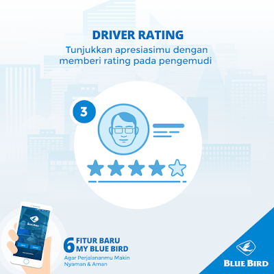 Driver Rating my blue bird