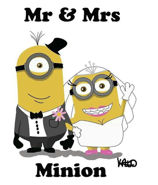 Mr and Mrs Minions.