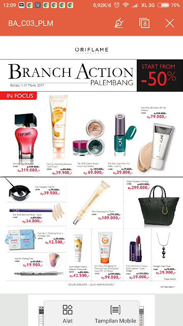 Branch Action Oriflame Indonesia Maret 2017