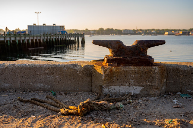 The early morning sights along Merrill's Wharf. Portland, Maine 2023
