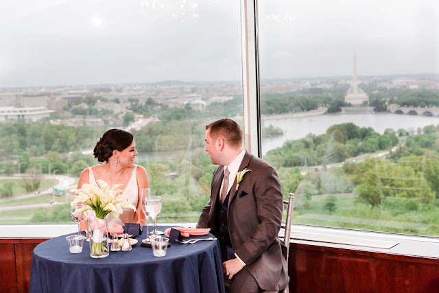 A classic Washington, DC wedding at St. Aloysius church and Top of the Town by Heather Ryan Photography