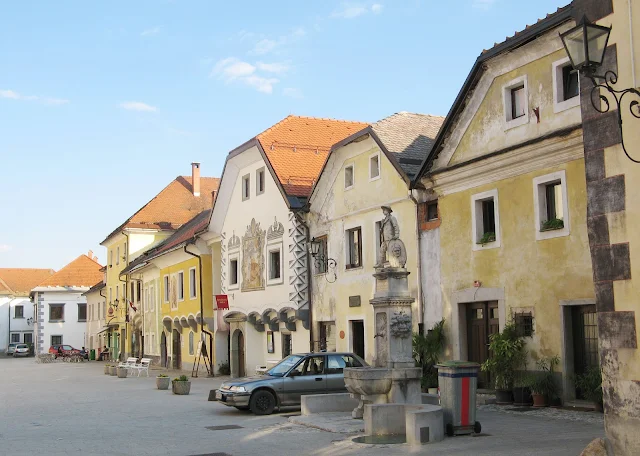 Pueblo de Radovljica, alrededores del Lago Bled