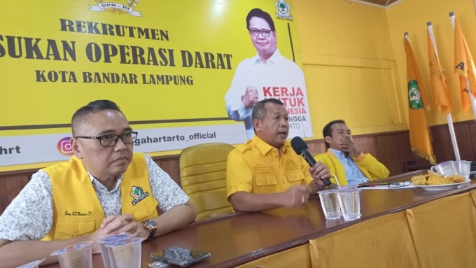 Golkar Bandarlampung Usulkan Yuhadi Bacalon Walikota