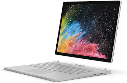 Microsoft Surface Book laptop for animation