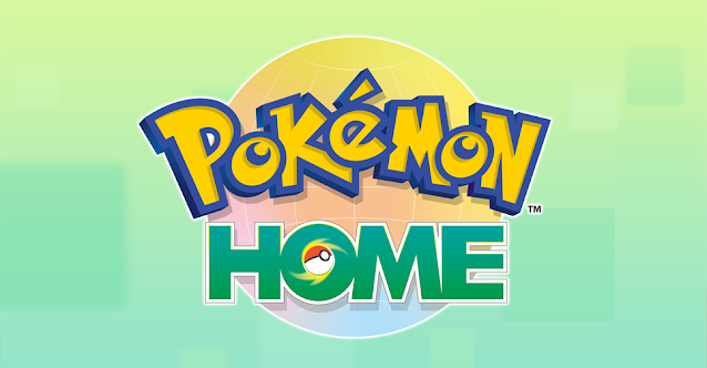 Imagem com o logotipo de Pokémon HOME.