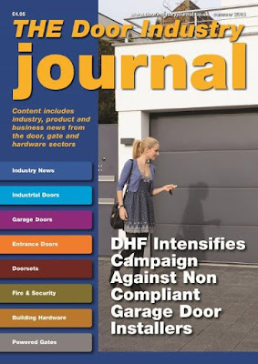 The Summer 2015 digital issue of the Door Industry Journal is our biggest ever, containing 120 pages. You can read this new issue and others without subscribing at www.dijonline.co.uk .