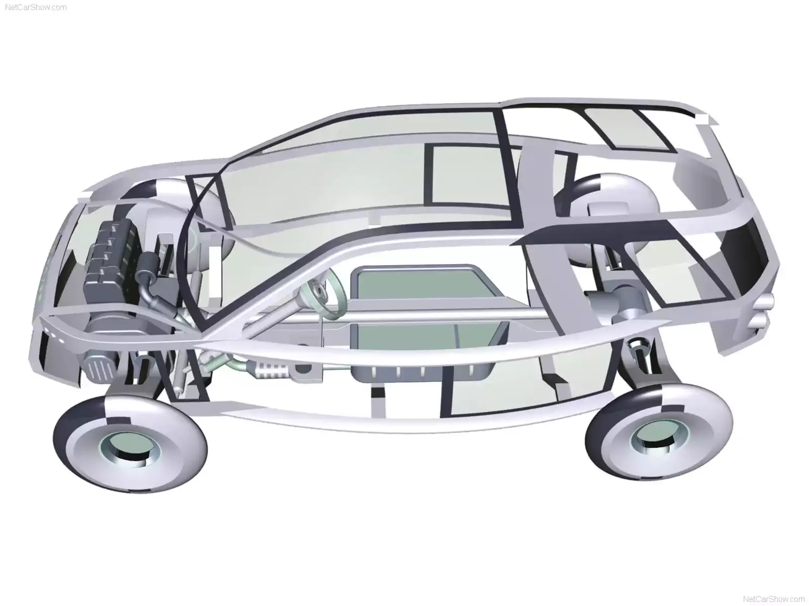 Hình ảnh xe ô tô Land Rover Land e Concept 2006 & nội ngoại thất