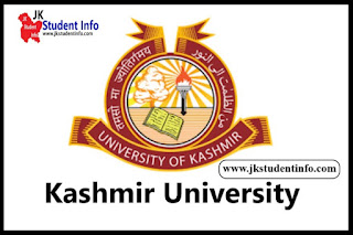 Kashmir University Admit Card For UG Semesters Batch 2015 - Download