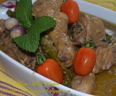 AMIE'S LITTLE KITCHEN: Kurma Ayam Sedap - Resepi Che Jah