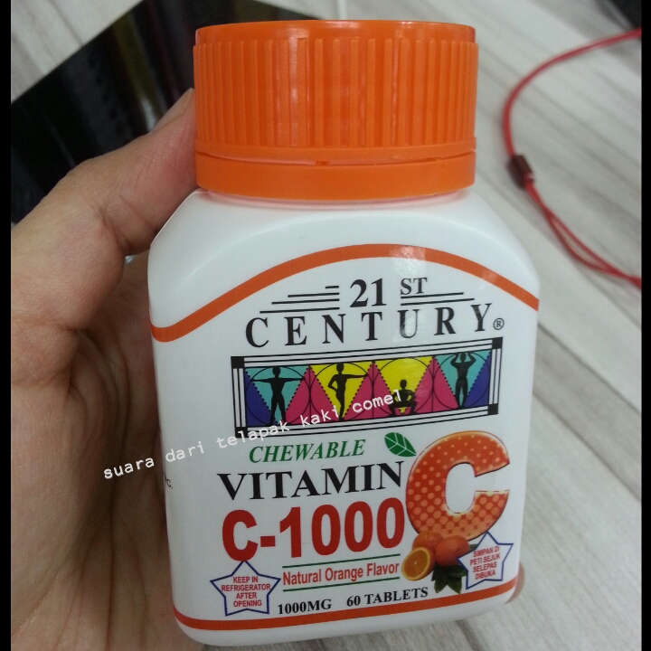 21st Century Chewable Vitamin C-1000 Review - SUARA DARI 