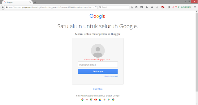 Cara Membuat Akun Google+ | Dapur Tutorial