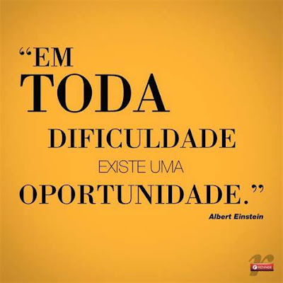 A OPORTUNIDADE NA DIFICULDADE