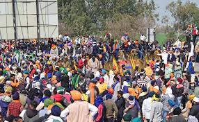 Farmer protest