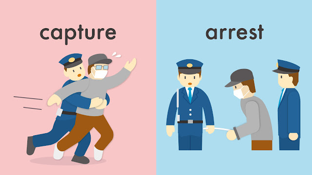 capture と arrest の違い