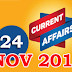Kerala PSC Daily Malayalam Current Affairs 24 Nov 2018