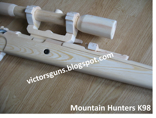 Pic.22 – Building a Wooden Mountain Hunters K98K Mauser Rifle 