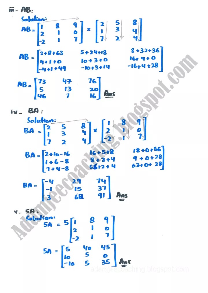 matrices-and-determinants-review-exercise-19-mathematics-10th