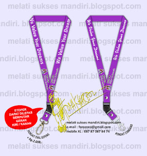 Bojonggede: melati sukses mandiri tali id card lanyard e 