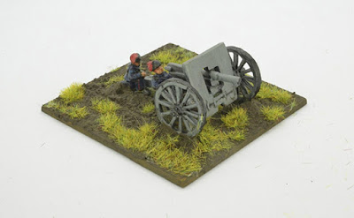 2 Field Artillery pieces & 4 crew models.