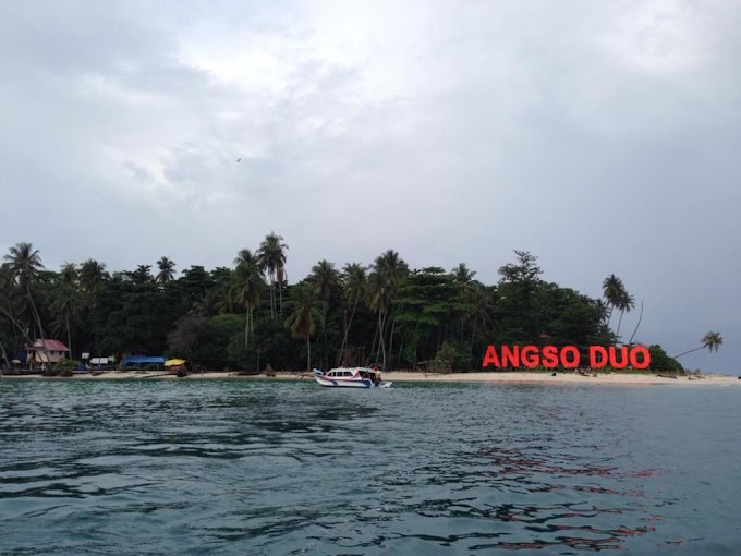 Pulau Angso Andalan Wisata Kota Pariaman Makin Diminati Masyarakat 