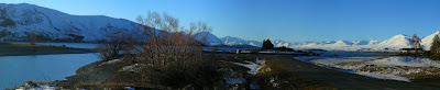 My New Zealand Vacation, Lake Tekapo, Church of the Good Shepherd, Pano224