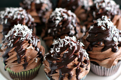 Best German Chocolate Cupcakes