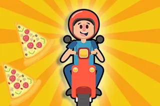 لعبة دليفري البيتزا السريع Pizza boy driving