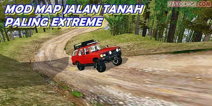 mod bussid map jalan tanah paling extreme