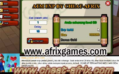 Cheat ATM Gold XP Auto Mission Ninja Saga New