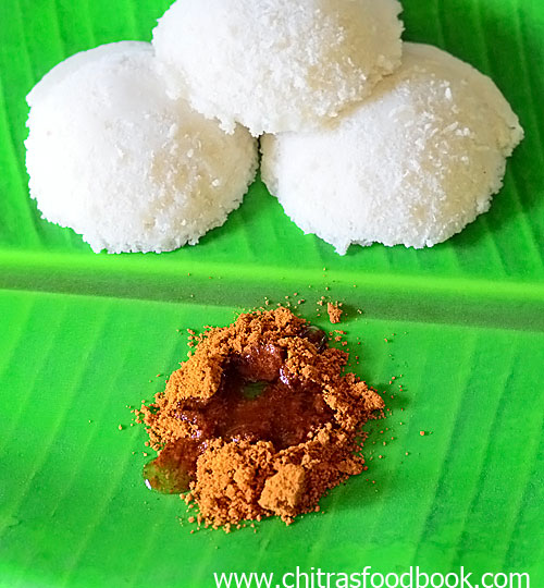 Flax seeds idli podi