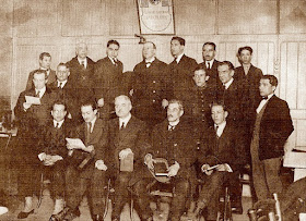  Componentes del club d'Escacs Barcelona en el Cafè Condal en 1923