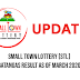 SMALL TOWN LOTTERY (STL) BATANGAS RESULT AS OF MARCH 2020