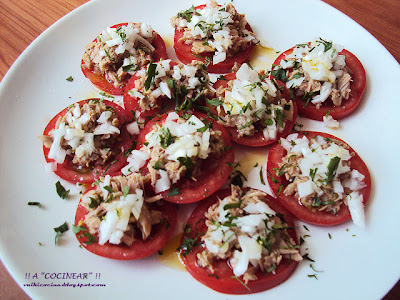 Ensaladas y guarniciones sencillas con tomate