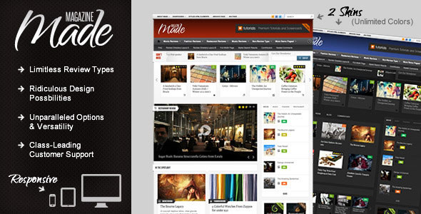 Made - Magazine WordPress Theme Free Download by ThemeForest.