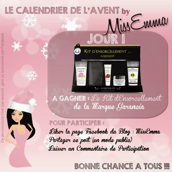 Calendrier de l'Avent by MissEmma - Jour 1