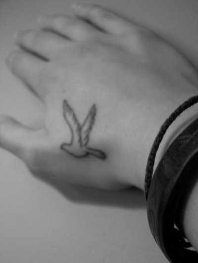 Hence A Dove Tattoo With A Name Represents Your Love To The Quotnamequot