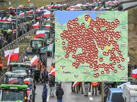 EU Poland agriculture farmers protests Ukraine dumping deception politics manipulation blockades